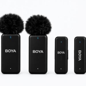 BOYA BY-V3 Combo Dual Wireless Microphone – USB-C & Lightning | 2.4GHz